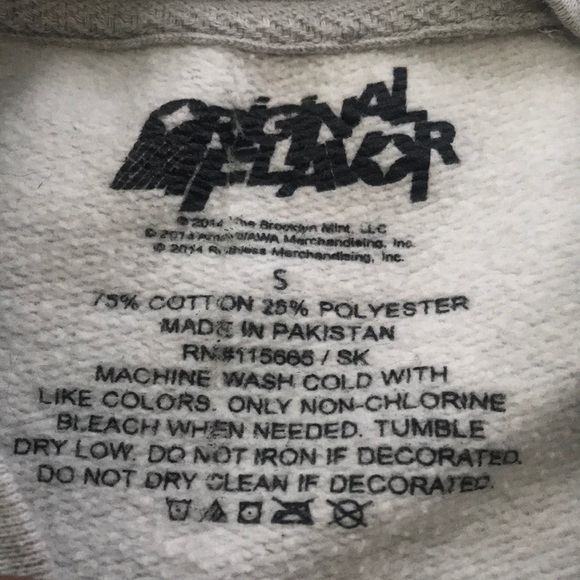 Gray sweatshirt with American Hustlers - Picture 4 of 4